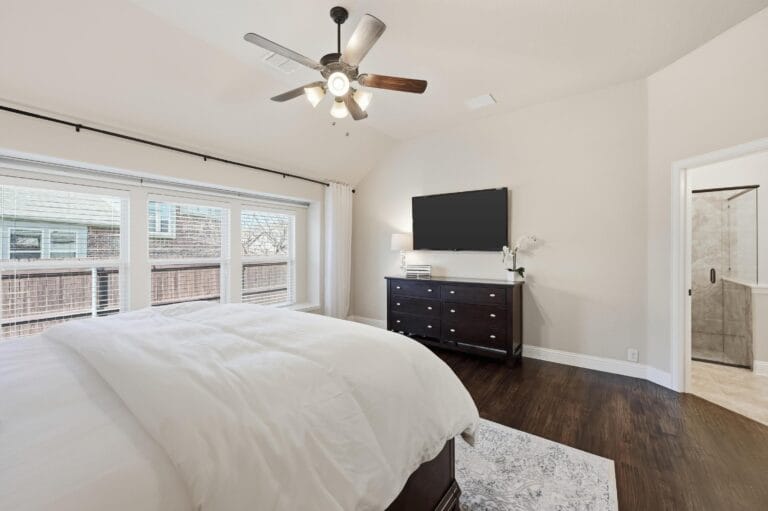 Exterior of 8805 Cassidy Lane in Aubrey, Texas featured in a Dallas-Fort Worth home price market update