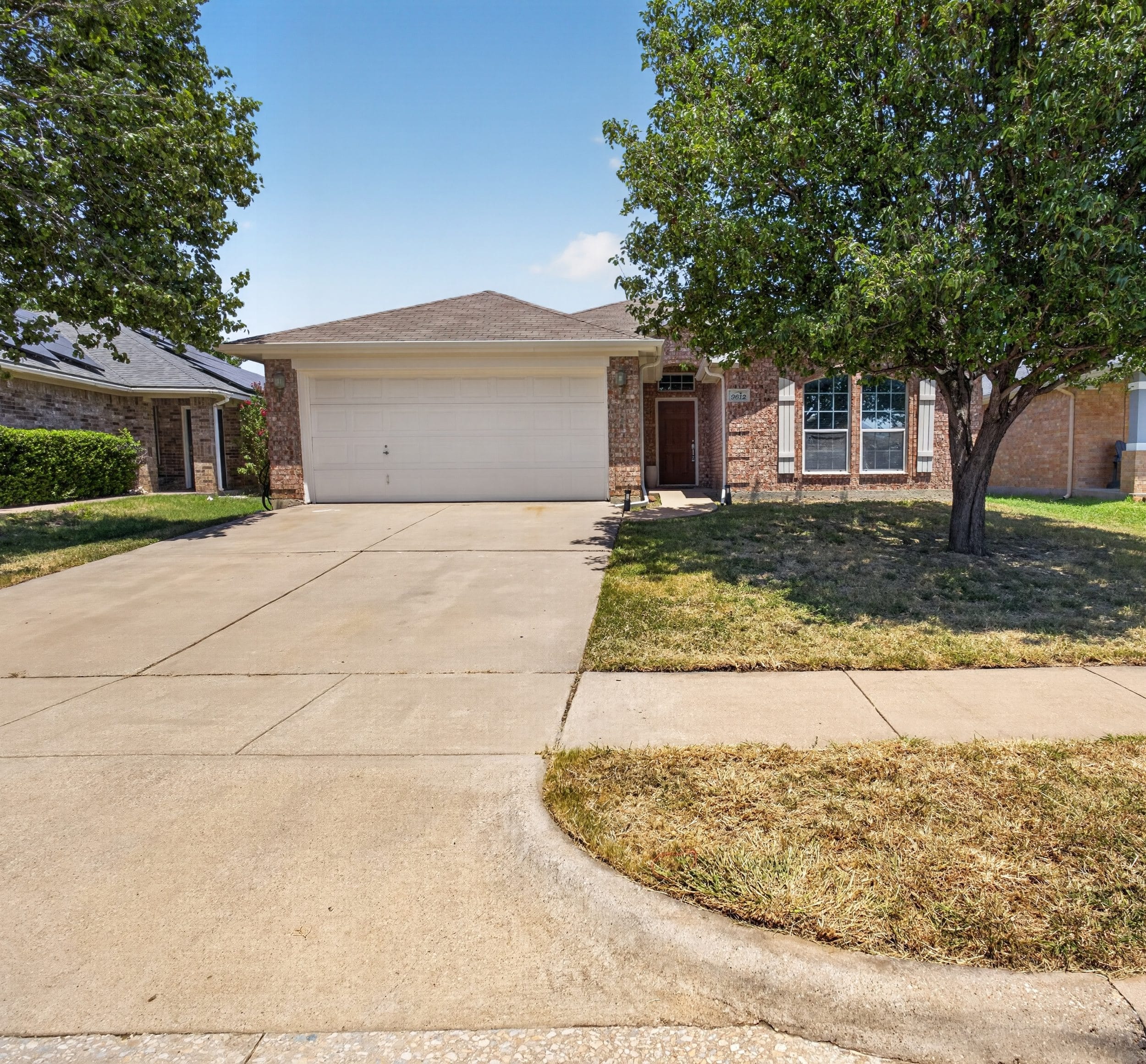 9612 Linton Drive, Fort Worth, Texas 76108 2 Front exterior of 9612 Linton Drive in Fort Worth