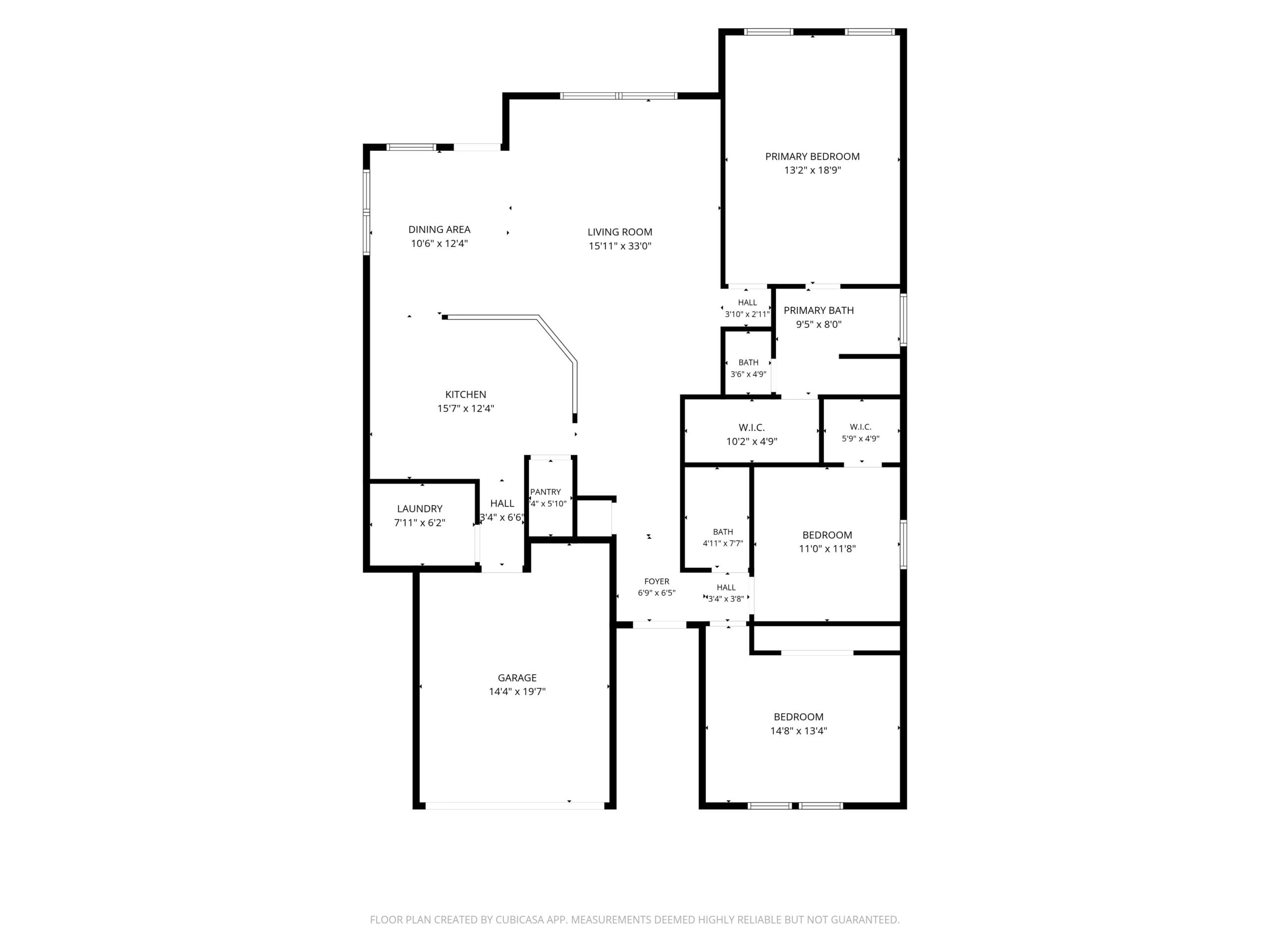 9612 Linton Drive, Fort Worth, Texas 76108 17 Floor plan for 9612 Linton Drive