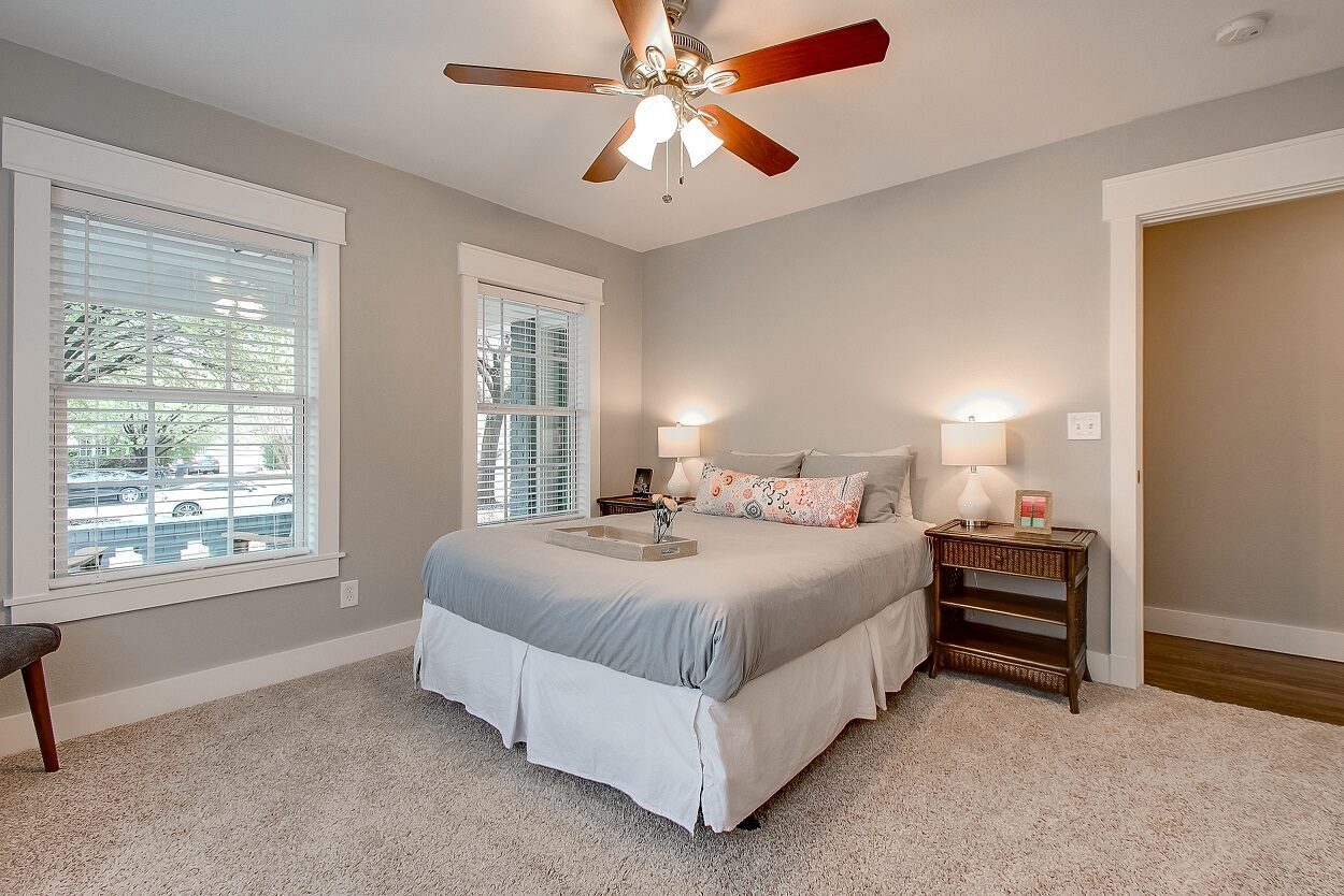 4608 Lafayette Avenue, Fort Worth, TX 76107 - Seller 20 Bedroom with adjoining doorway at 4608 Lafayette Avenue