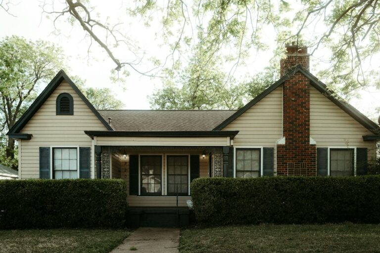 Brick chimney and exterior of an older home, used as an illustrative image for a Fort Worth buyer guide